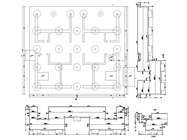 [广东]多栋复杂框筒超高层写字楼施工图（CAD、PDF与PLT三版本）-基础大样图（十）.jpg