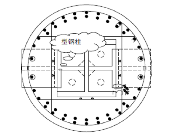 型钢混凝土型钢焊接资料下载-保证地铁车站型钢混凝土组合立柱制安一次成优