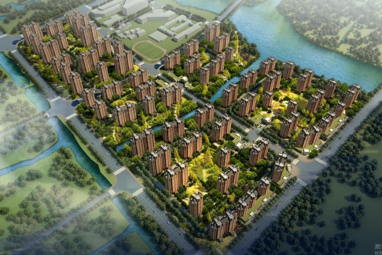 新中式住宅区规划方案文本资料下载-[上海]欧陆风格住宅区建筑方案文本（JPG+35页）