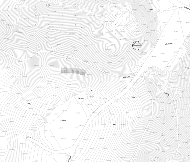 越南Ta Nung 寄宿行政办公楼-Site_Plan