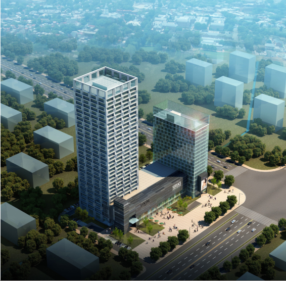 某20层商业大厦资料下载-江苏省武进市新城建设商业大厦项目（含多套方案）
