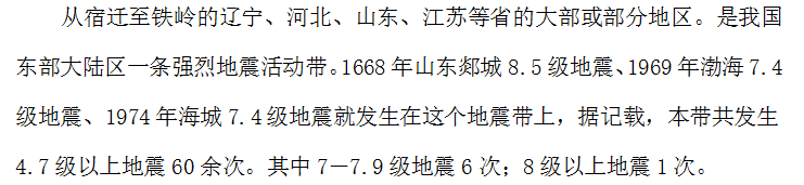 最大分布电压资料下载-中国地震带的分布