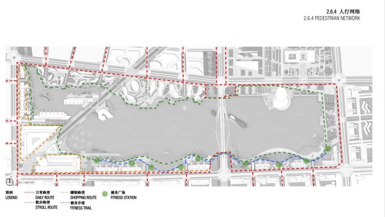 [浙江]某城市滨水湖生态景观规划设计文本（PDF+149页）-人行设计