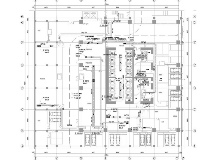 水冷系统设计图纸资料下载-[甘肃]超高层甲级写字楼暖通全系统设计施工图（冷热源设计）