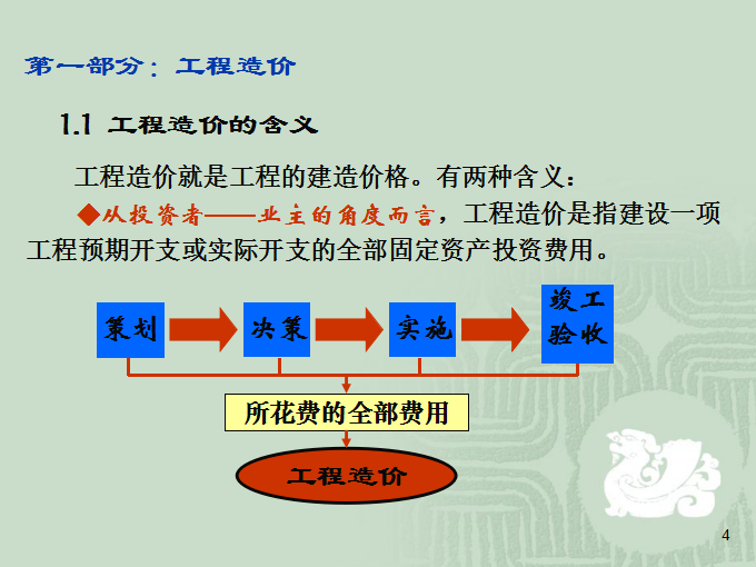 水利水电工程造价和定额-工程造价