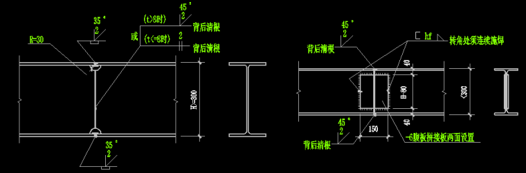 钢架柱脚设计资料下载-门式钢架顶层柱脚锚固在砼柱下部为砼框架厂房