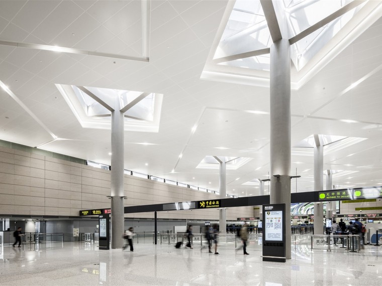 仁川国际机场运输中心资料下载-上海虹桥国际机场T1航站楼改造