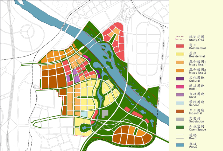 西安城市总体规划设计文本资料下载-[陕西]西安灞桥智慧城设计方案文本