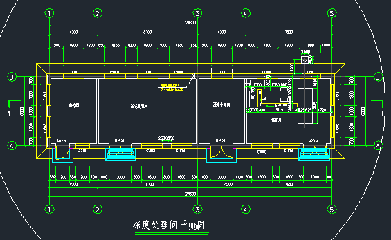 污水处理厂工艺施工图_3