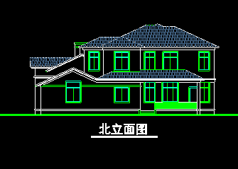 建筑施工图纸设计资料下载-多层别墅建筑施工图纸