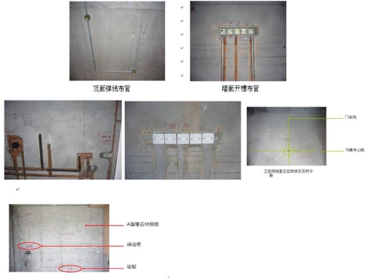 [天津]国际医院工程装饰装修施工方案（鲁班奖工程，300余页）-机电管线敷设放线