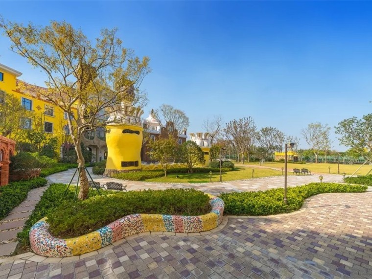 玛雅风格公园资料下载-上海欢乐谷嘉途酒店景观