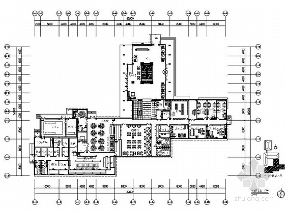 中式温泉酒店模型资料下载-[山东]中式风格高档温泉酒店装修施工图