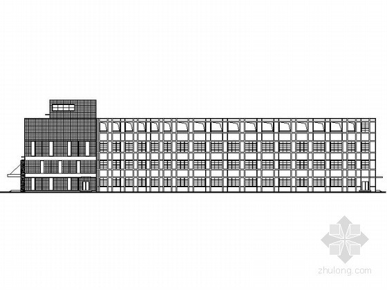 二层厂房建施图资料下载-[惠州]某二层厂房建筑施工图