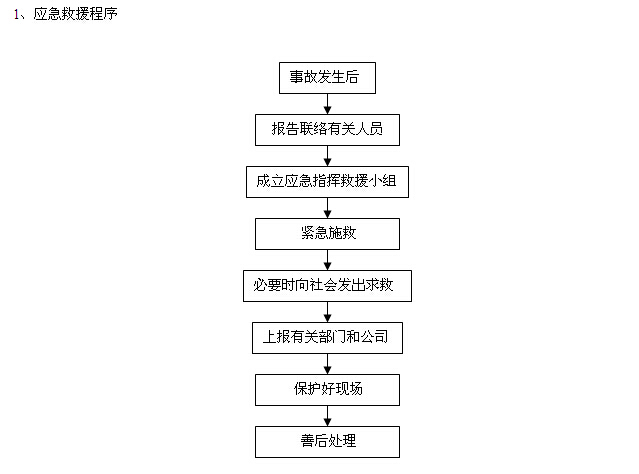 安全事故专项应急预案资料下载-工地发生施工安全事故项目监理机构应急救援预案（2017版范本）