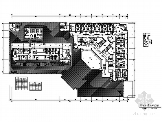 欧式楼梯厅CAD资料下载-[浙江]豪华欧式休闲SPA会所室内装修施工图（含效果图）