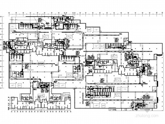 住宅地下室暖通施工图资料下载-[南京]高层住宅及地下室通风防排烟设计施工图(详图丰富)