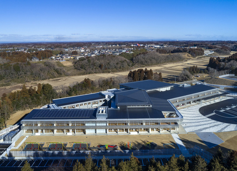 7天最热丨建筑周周精选案例（4月1日~7日合辑​）-001-hokota-south-primary-school-by-mikami-architects