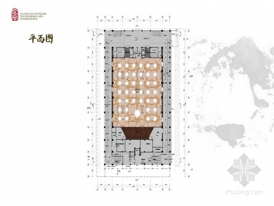 演艺大厅建筑方案设计资料下载-[上海]演艺中心室内大厅装饰方案概念图