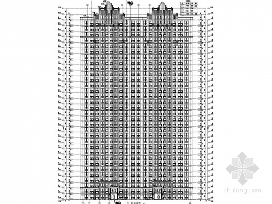 地下室风井大样资料下载-32层框剪住宅结构施工图(预应力管桩、含建施)
