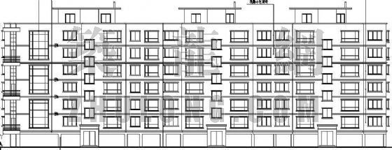 某单位宿舍公寓楼建筑施工图-2