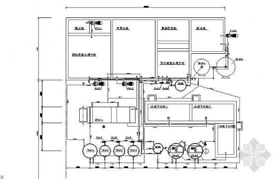 生产废水系统资料下载-合金轮毂生产废水治理工程竣工图