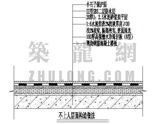 玻璃屋面节点图纸资料下载-屋面防水施工节点图