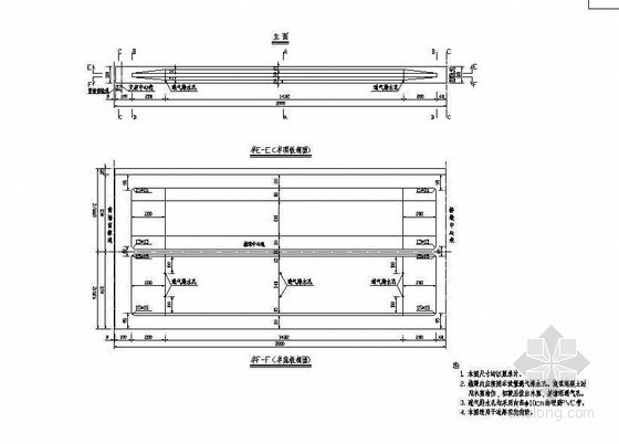 桥头搭板一般构造图资料下载-104m预应力钢筋混凝土组合体系斜拉桥箱梁一般构造节点详图设计