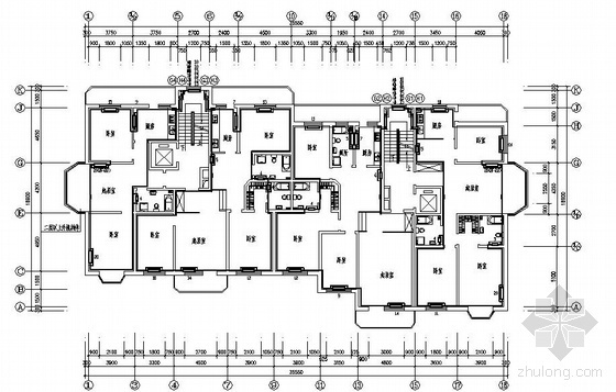 哈尔滨住宅建筑施工图资料下载-哈尔滨某十二层住宅采暖施工图