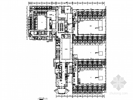 护士台详图资料下载-[天津]滨海新城阳光家园老年福利现代养护院装修施工图（含全套方案