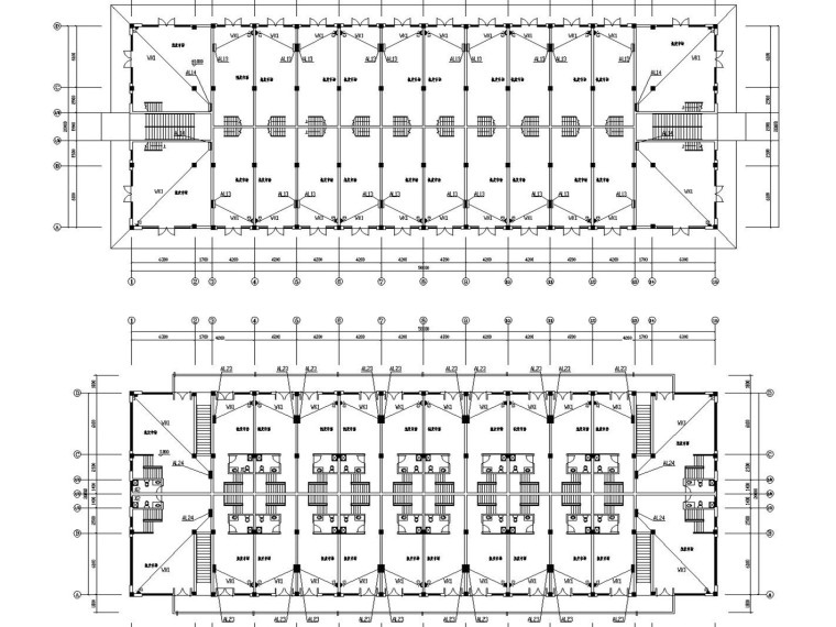 3层小商业建筑施工图资料下载-[安徽]二层小市场商业楼群电气施工图