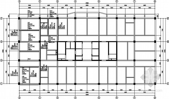 石家庄办公施工图资料下载-[石家庄]办公楼功能改变加固改造结构施工图