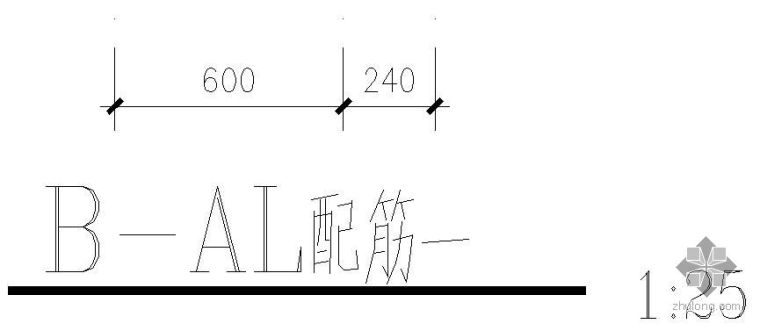 混泥土梁配筋节点图资料下载-某楼板内暗梁配筋节点构造详图