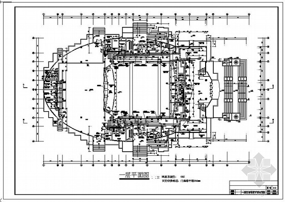 珠海大剧院设计图资料下载-某剧院空调设计图