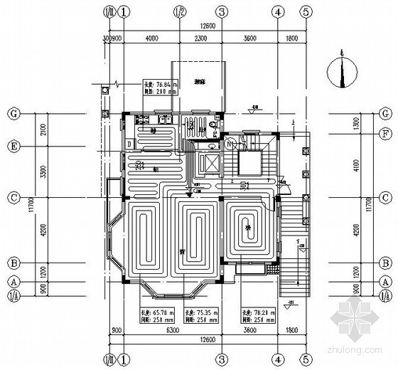 河北别墅建筑专业施工图资料下载-[石家庄]别墅采暖设计施工图