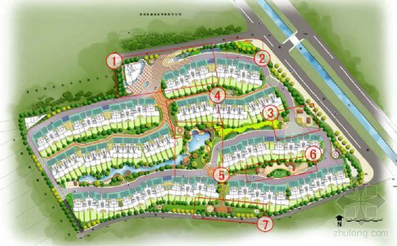 居住小区绿化方案资料下载-[昆明]住宅小区园林绿化设计方案