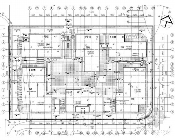 140平米装修方案资料下载-[上海]大型工业厂房全套电气施工图纸140张（含审图意见）