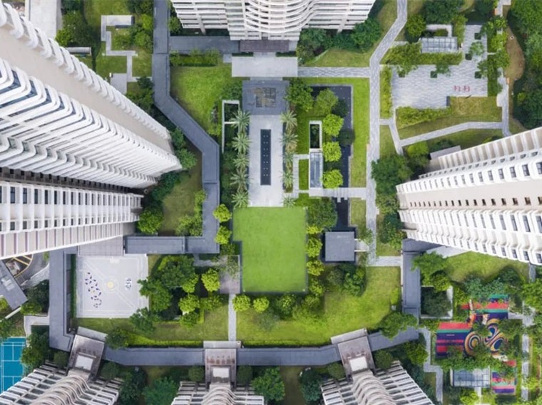 室内本质住宅资料下载-珠海华发悦府住宅景观