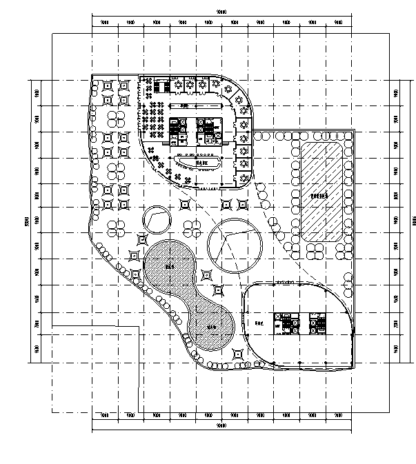 [四川]酒店建筑立面图及平面图设计（含skp模型）-酒店建筑立面图及平面图设计（含skp模型）