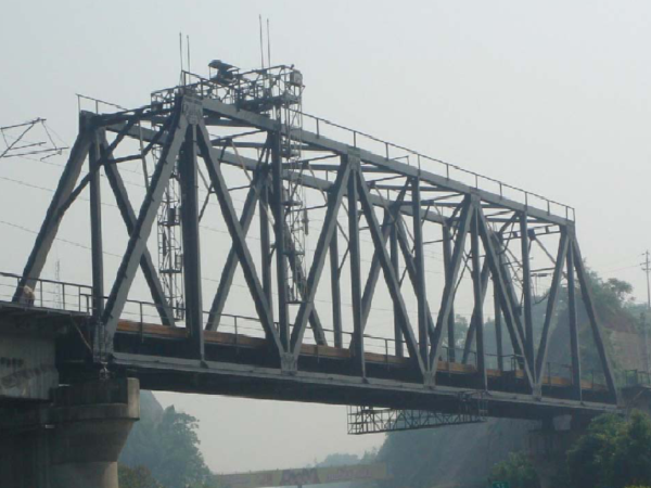 桥梁下部结构课程设计资料下载-单线铁路下承式栓焊简支钢桁梁桥课程设计（34页）