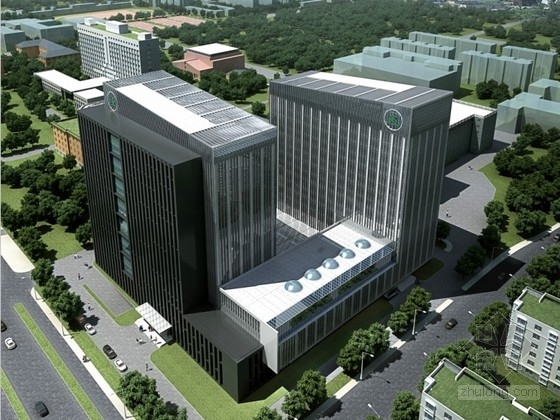 建筑方案动画资料下载-[北京]某16层科研大厦建筑方案文本（含动画）