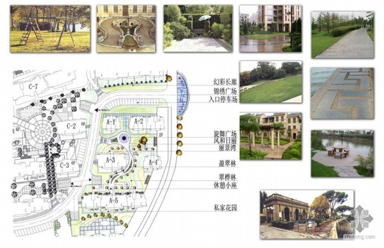 小区入口景观设计文本资料下载-小区景观设计文本