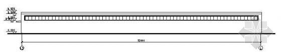 单坡单跨门式钢结构资料下载-某21米跨门式钢架建筑结构图纸