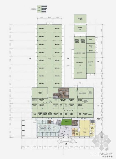 [扬州]某三层宿舍楼建筑设计方案文本-2