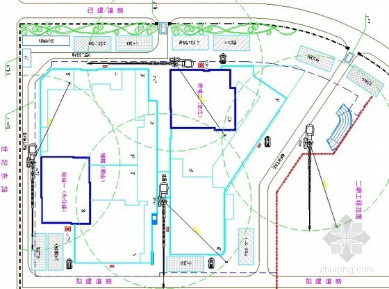 塔吊附臂安装节点资料下载-[广东]框剪结构办公楼塔吊基础施工方案（节点图丰富）