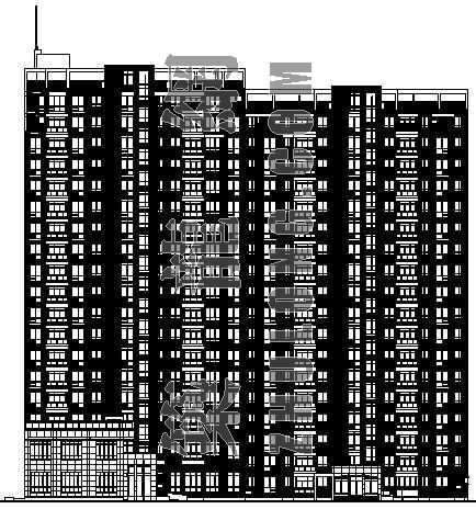 高层公寓全套电气施工图资料下载-某高层公寓住宅建筑施工图（全套）