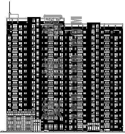 建筑施工图设计高层公寓资料下载-某高层公寓住宅建筑施工图（全套）