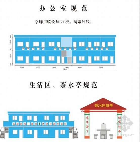 施工标准化展示资料下载-[浙江]建筑施工标准化CIS形象展示(附图丰富)