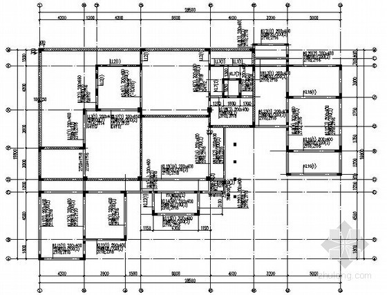 两层钢结构施工方案资料下载-两层框架别墅结构施工图