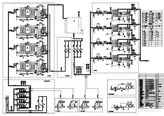 电厂化学水脱盐工艺流程图资料下载-内蒙古某电厂化学水脱盐工艺流程图